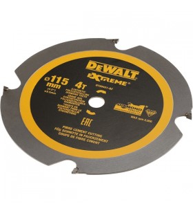Pânză de ferăstrău circular dewalt dt20421, 115 mm / 9,5 mm (4 dinți, pentru ferăstrău circular)