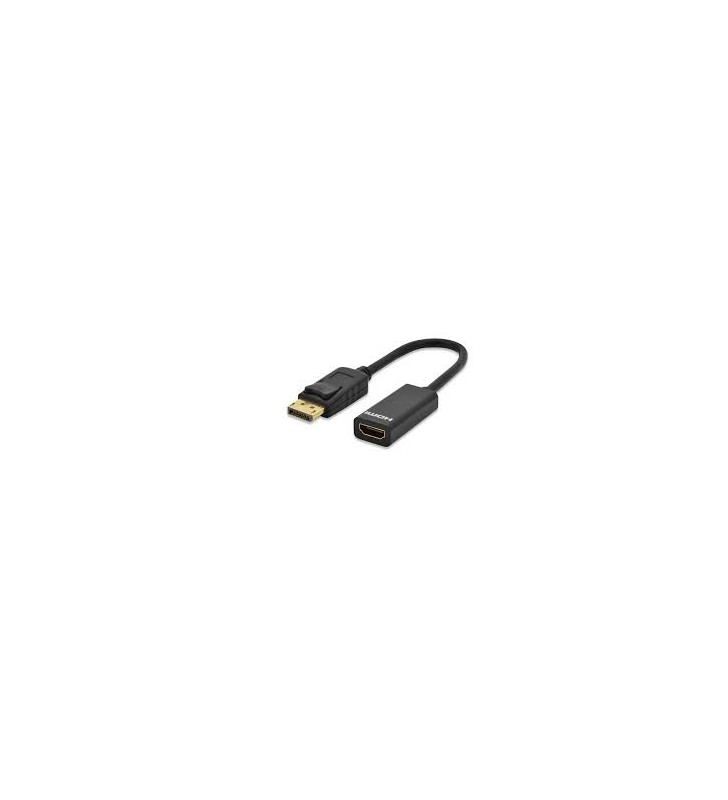 Ednet 84504 video cable adapter 0.15 m displayport hdmi black