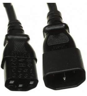 Cabinet jumper power cord 250/vac 16a c14-c13 connectors