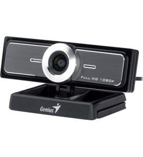 Camera web genius  senzor 1080p full-hd cu rezolutie video 1920x1080, widecam f100, microfon stereo, black "32200213101" (incl