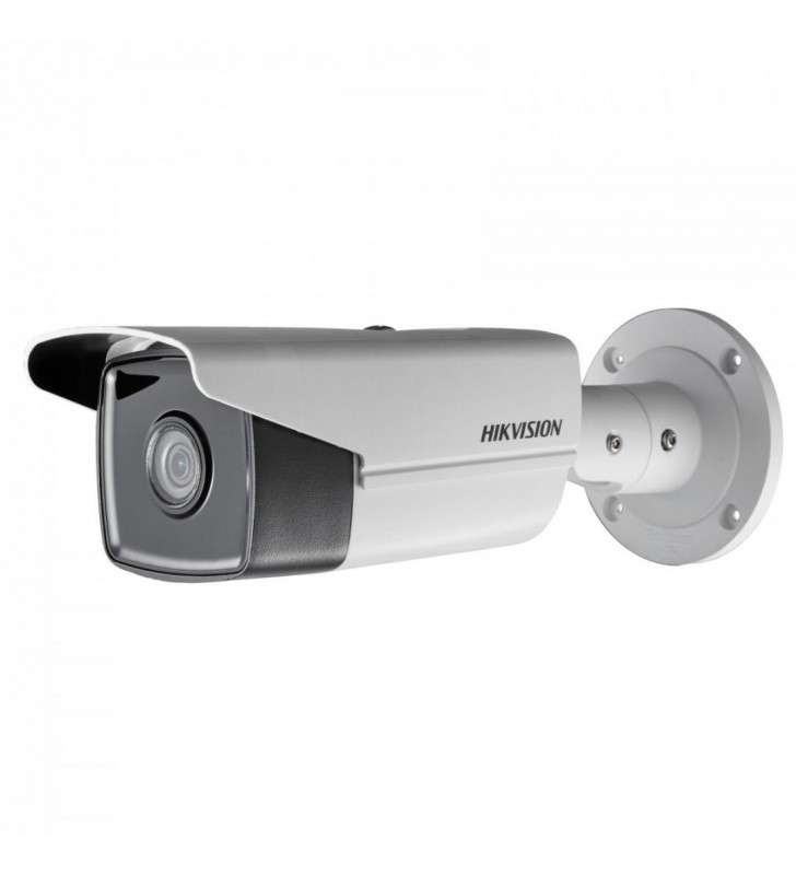 Camera de supraveghere hikvision ip bullet, ds-2cd2t43g0-i8(6mm) 4mp ir range: 80m exir network camera 1/3" progressive scan cm