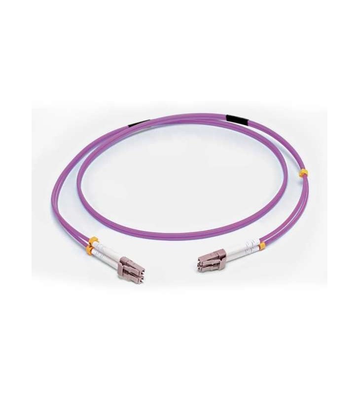 C2g 30m lc/lc om4 lszh fibre patch - violet cabluri din fibră optică