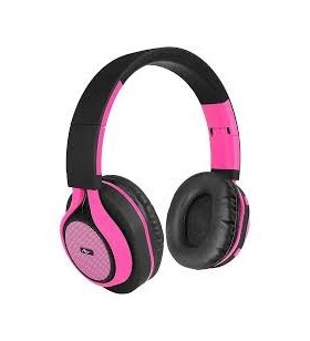 Art headset ap-b04 bluetooth, black/pink