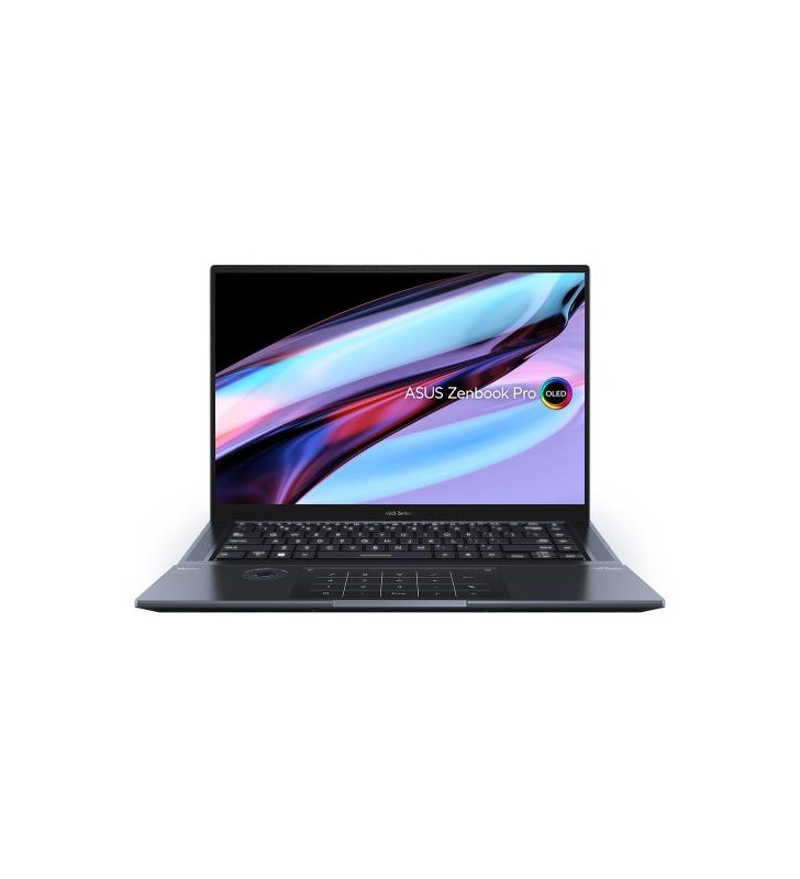 Laptop asus zenbook pro 16x ux7602zm-me149x, intel core i7-12700h, 16inch touch, ram 32gb, ssd 1tb, nvidia geforce rtx 3060 6gb, windows 11 pro, tech black