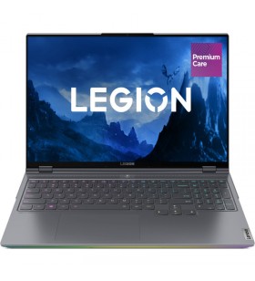 Laptop lenovo gaming 16'' legion 7 16achg6, wqxga ips 165hz g-sync, procesor amd ryzen™ 9 5900hx (16m cache, up to 4.6 ghz), 32gb ddr4, 2x 1tb ssd, geforce rtx 3080 16gb, no os, storm grey, 3yr onsite premium care