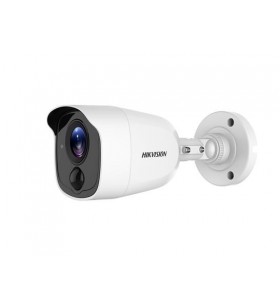 Camera de supraveghere hikvision turbohd bullet ds-2ce11h0t-pirlpo (2.8mm) 5mp camera cu detector pir incorporat alarma vizuala