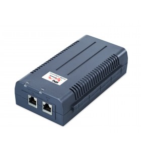 Microsemi pd-9601g/ac gigabit ethernet 57 vpoe, rj-45, 10/100/1000mbps, 100-240v, 50/60hz, type-f plug