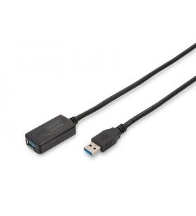 Digitus usb 3.0 repeater cable/5.0 m a/m - a/f awg28 24