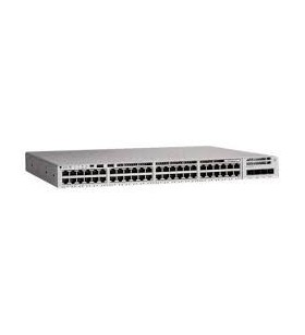 Cisco catalyst 9200l 48-port poe+ switch w 12xmgig, 36x1g, 4x10g poe+, network essentials
