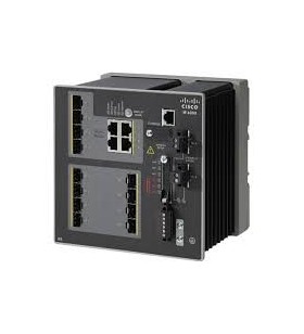 Ie4000 switch with 8 fe sfp and 4 ge combo uplink ports