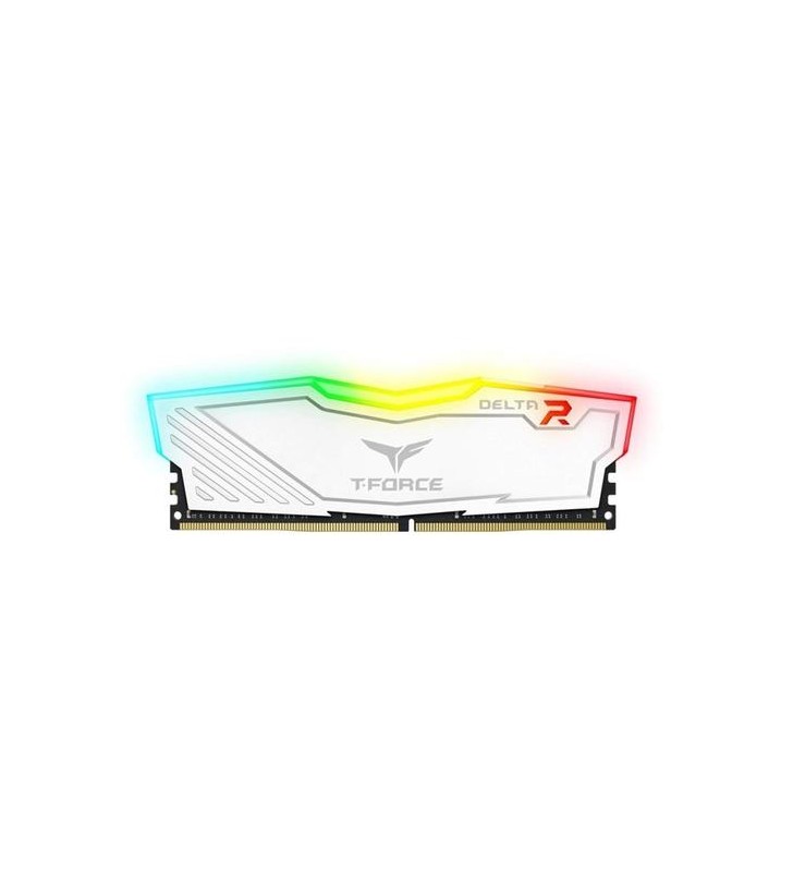 Teamgroup tf4d48g2400hc15b01 team group delta rgb ddr4 8gb 2400mhz cl15 1.2v white