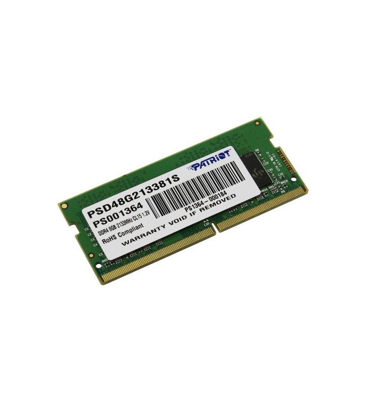  psd48g213381s  signature ddr4 8gb 2133mhz cl15 sodimm
