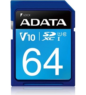 Adata asdx64guicl10-r adata premier sdxc uhs-i u1 64gb (video full hd) retail