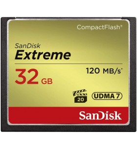 Sandisk sdcfxsb-032g-g46 sandisk compact flash extreme 32gb udma7 (transfer 120mb/s)