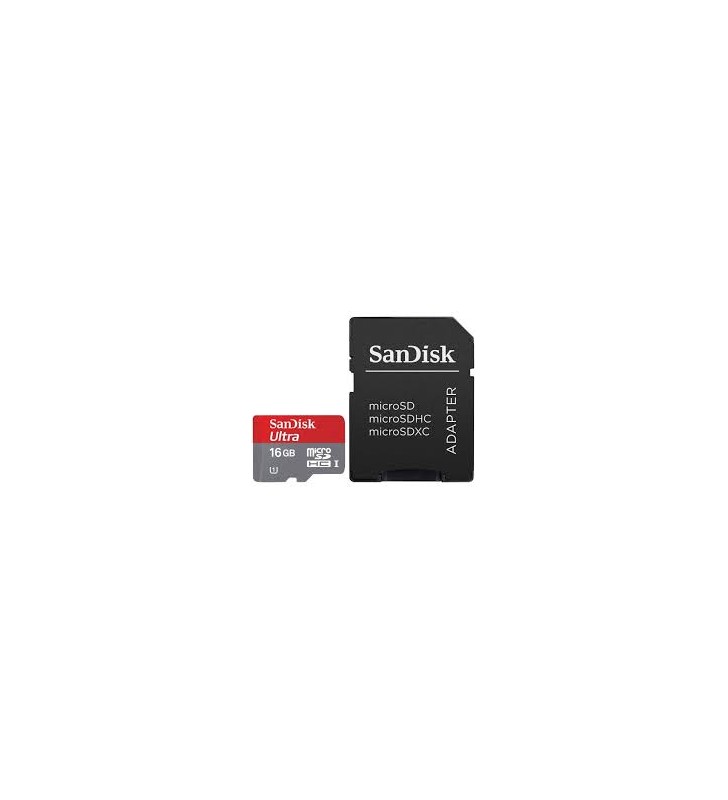Sandisk sdsquar-016g-gn6ma sandisk ultra android microsdhc 16 gb 98mb/s a1 cl.10 uhs-i + adapter
