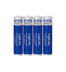 Logilink lr03b4 logilink - ultra power aaa alkaline batteries, lr03, micro, 1.5v, 4pcs
