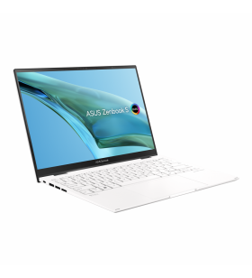 Laptop asus zenbook s 13 flip oled up5302za, i7-1260p, 13.3 inch, touch, ram 16gb, ssd 1tb, intel iris xe, windows 11 pro, refined white