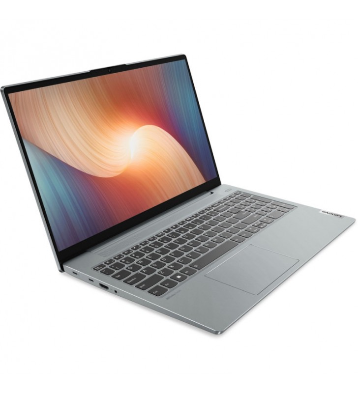 Laptop lenovo 15.6'' ideapad 5 15aba7, fhd ips, procesor amd ryzen™ 5 5625u (16m cache, up to 4.3 ghz), 16gb ddr4, 512gb ssd, radeon, no os, cloud grey