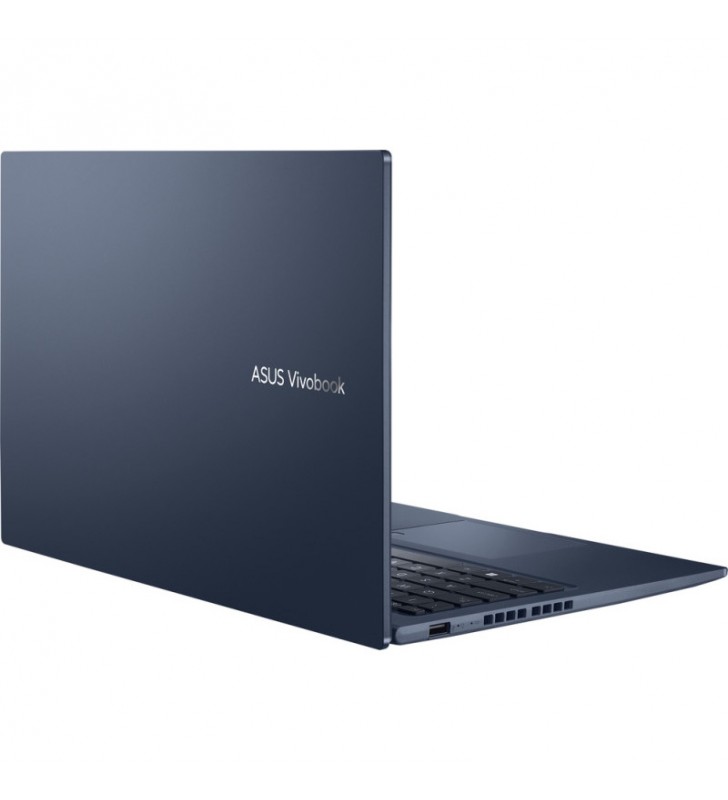Laptop asus 15.6'' vivobook 15 x1502za, fhd, procesor intel® core™ i7-1260p (18m cache, up to 4.70 ghz), 16gb ddr4, 512gb ssd, intel iris xe, no os, quiet blue