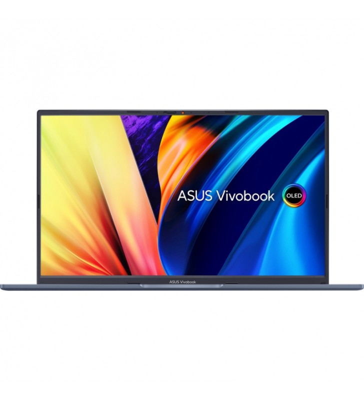 Laptop asus 15.6'' vivobook 15x oled m1503qa, fhd, procesor amd ryzen™ 7 5800h (16m cache, up to 4.4 ghz), 16gb ddr4, 1tb ssd, radeon, win 11 home, quiet blue