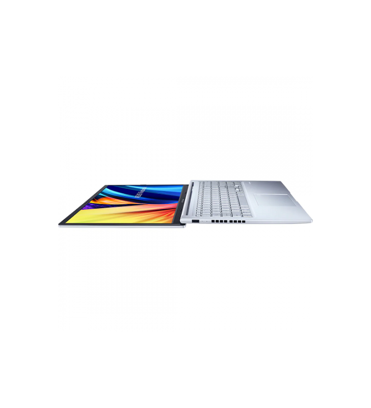 Laptop asus vivobook 15 x1502za-bq546, intel core i3-1220p, 15.6inch, ram 8gb, ssd 256gb, intel uhd graphics, no os, icelight silver