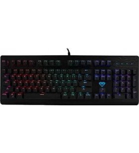 Mediatech mt1254 cobra pro abyss- professional mechanical gaming rgb keyboard, 7 colors