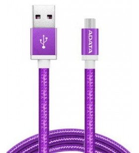 Adata amucal-100cmk-cpu adata cablu usb type-a , charge and sync data on android, violet