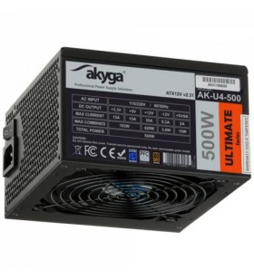 Aky ak-u4-500 akyga ultimate atx power supply 500w ak-u4-500 80 plus bronze pci-e pfc
