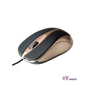 Mediatech mt1091mo plano - optical mouse 800 cpi, 3 buttons + scrolling wheel, usb interface