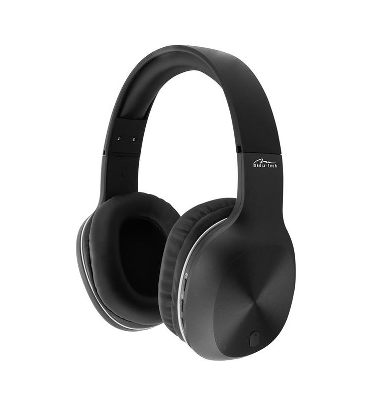 Mediatech mt3590 indus bt - stereo bluetooth headset, bluetooth v4.1, 8 hrs playing