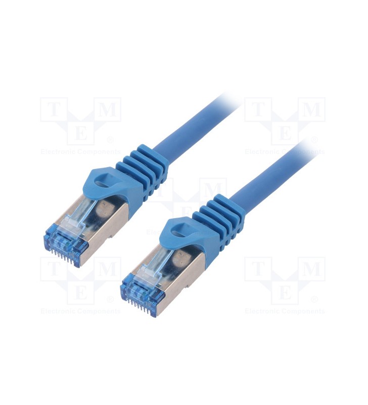 Logilink cq3046s logilink - patch cablu cat.6a 10g s/ftp pimf primeline 1,5m albastru