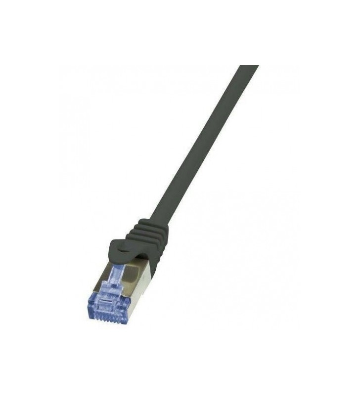 Logilink cp3043u logilink - patch cable cat.6a 10ge home u/utp econline black 1,50m