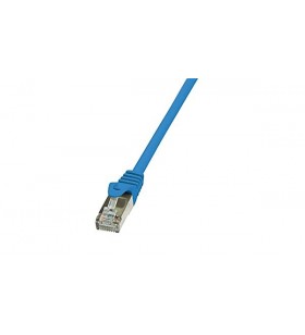 Logilink cp1016s logilink - cablu patchcord cat5e f/utp 0,25m albastru