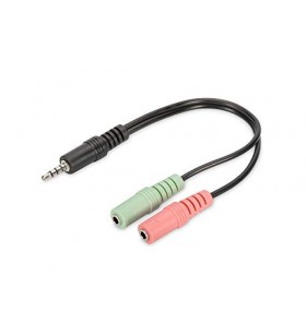 Audio adap.cable 3.5mm 4-pin/audio adap.cable 3.5mm 4-pin