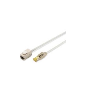 Cat 6a s-ftp conso point cable/draka uc/ tm31/ keyst/10m/ grey