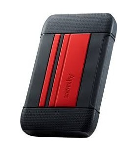 Apacer ap1tbac633r-1 external hdd apacer ac633 2.5 1tb usb 3.1, shockproof military grade, red