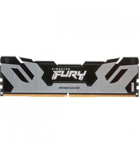 Memorie Kingston FURY DIMM 32GB DDR5-6000 (negru/argintiu, KF560C32RS-32, Fury Renegade Silver, XMP)
