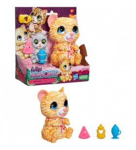 Hasbro furreal newborns kitten jucărie moale (bej/portocaliu)