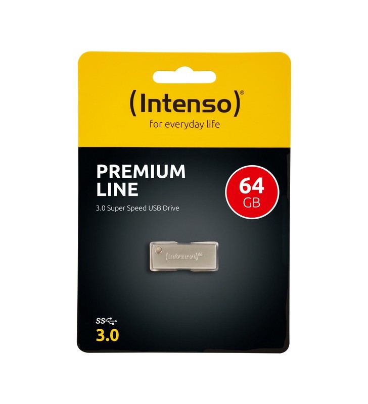 Intenso premium line 64 gb, stick usb (usb-a 3.2 gen 1)