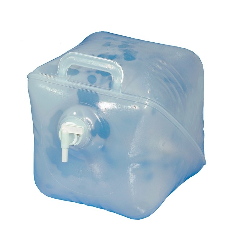 Canistra pliabilă katadyn 20l, recipient pentru apă (transparent)