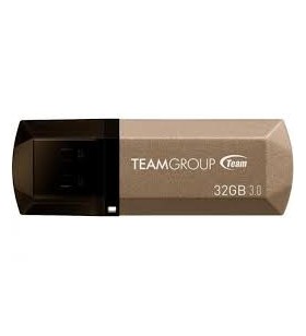 Teamgroup tc155332gd01 team group memory usb c155 32gb usb 3.0 golden