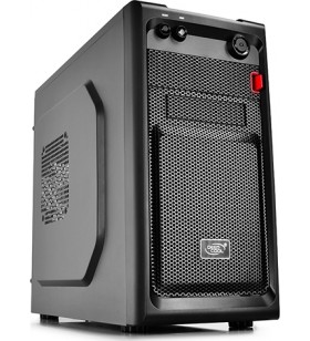 Carcasa deepcool  mini-tower matx, front audio &amp 1x usb 3.0, 1x usb 2.0, black "smarter"