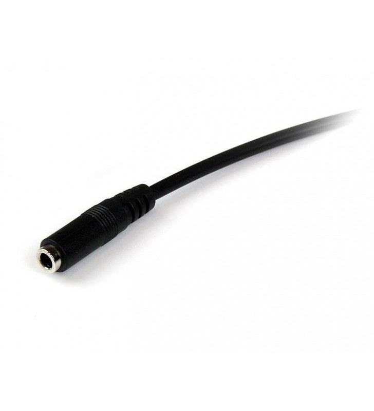Startech.com 2m 3.5mm/3.5mm cablu audio negru