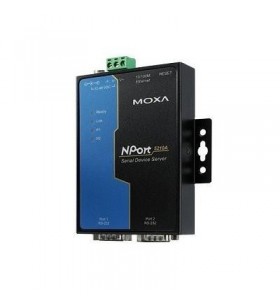 I/o device server serial 2p/10/100m nport 5210a moxa