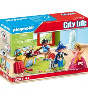 Playmobil 70283 city life copii cu cutie de îmbrăcăminte, jucărie de construcție