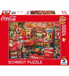 Jocuri schmidt coca cola - magazin de nostalgie, puzzle (1000 bucăți)