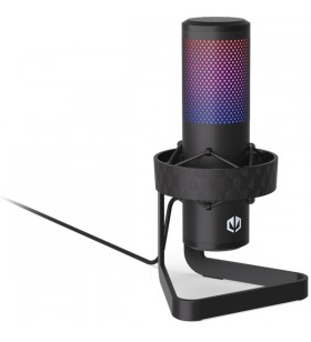 Endorfy axis streaming, microfon (negru, usb-c, rgb, mufă de 3,5 mm)