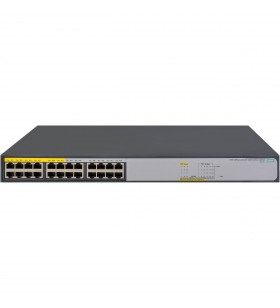 Hp officeconnect 1420 24-port gigabit poe+ 124w unmanaged switch
