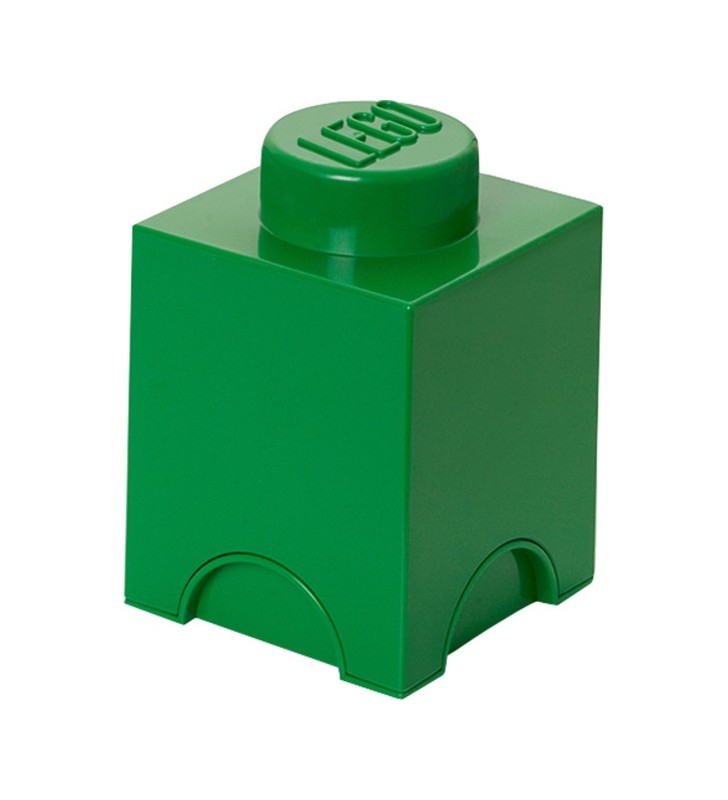 Room copenhaga lego storage brick 1 verde, cutie de depozitare (verde)