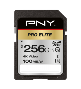 Pro elite sdxc memory card - 256gb